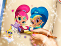 Spel Shimmer och Shine Färgbok på nätet