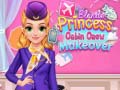 Spel Makeover av den blonda prinsessan i kabinpersonalen på nätet