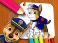 Spel PAW Patrol Målarbok på nätet