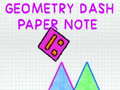 Spel Geometry Dash Pappersnot på nätet