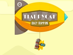 Spel FlappyKatt: Gal Steampunk på nätet