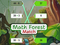 Spel Matematik Skog Match på nätet