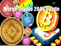 Spel Sammanfoga Crypto 2048 Pussel på nätet