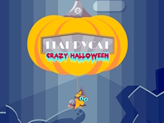 Spel FlappyKatt Galen Halloween på nätet