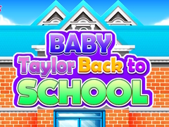 Spel Baby Taylor Tillbaka till Skolan på nätet