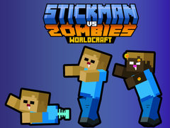 Spel Stickman vs Zombies WorldCraft på nätet