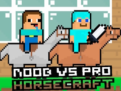 Spel Noob mot Pro HorseCraft på nätet