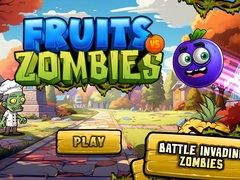 Spel Frukter mot Zombies på nätet