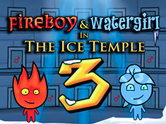 Spel Fireboy och Watergirl 3: Is-templet på nätet