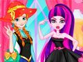 Spel Prinsessa mot Monster Flicka på nätet