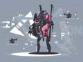 Spel Dold Alien Robot Krigare på nätet