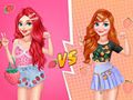 Spel Prinsessor Fruktiga Tryck Roligt Utmaning på nätet