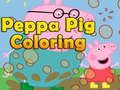 Spel Färglägg Peppa Pig på nätet