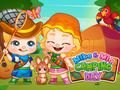 Spel Mike och Mias Campingdag på nätet