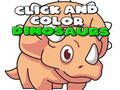 Spel Klicka och Färglägg Dinosaurier på nätet Spel Klicka och Färglägg Dinosaurier på nätet