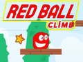 Spel Röd Boll Klättring på nätet