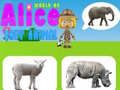 Spel Alldeles Alice: bebisdjur på nätet