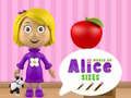 Spel Alice Störrelser Världen på nätet