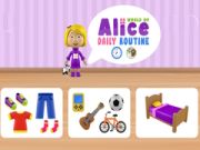 Spel Alice Dagliga Rutins Värld på nätet