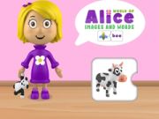 Spel Alices Värld Bilder och Ord på nätet