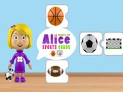 Spel Världen av Alice Sportkort på nätet