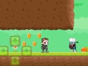 Spel Ninja Mot Zombier Attack på nätet Spel Ninja Mot Zombier Attack på nätet