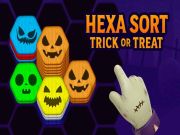 Spel Hexa sorterar trick eller behandla på nätet