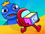 Spel Göm och söka blått monster på nätet