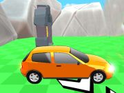 Spel Obby: Träning med bil på nätet