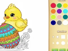 Spel Påsk målarbok för barn på nätet