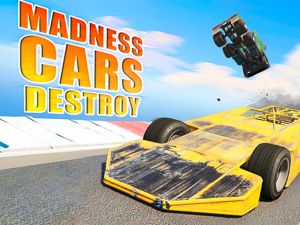 Spel Madness Cars förstör på nätet