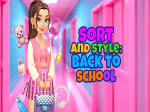 Spel Sort och stil: Tillbaka till skolan på nätet