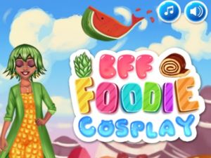 Spel BFF Foodie Cosplay på nätet