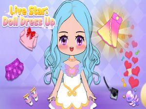 Spel Live Star Doll klä upp på nätet