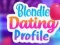 Spel Blondin Dejtingprofil på nätet