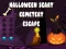 Spel Halloween Skrämmande Gravplats Flykt på nätet