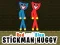 Spel Röd och Blå Stickman Kram på nätet
