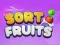 Spel Sortera frukter på nätet