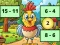 Spel Subtraktion: Avtäcka Fåglarbild på nätet