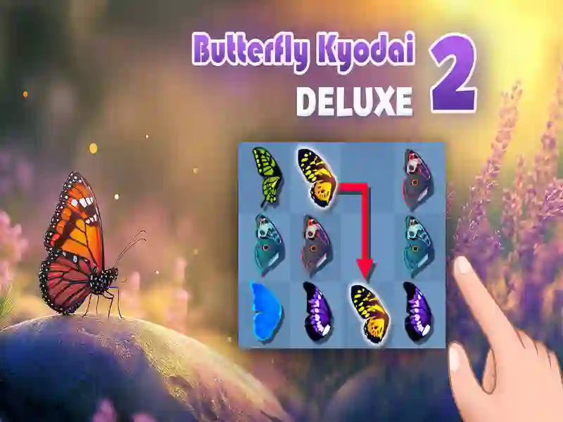 Spel Fjäril Kyodai Deluxe 2 på nätet