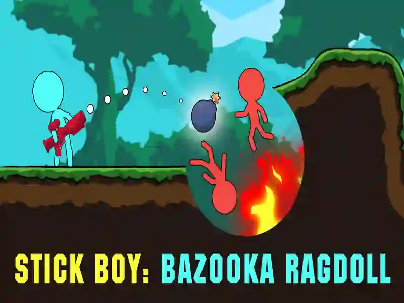 Spel Stick Boy: Bazooka Ragdoll på nätet