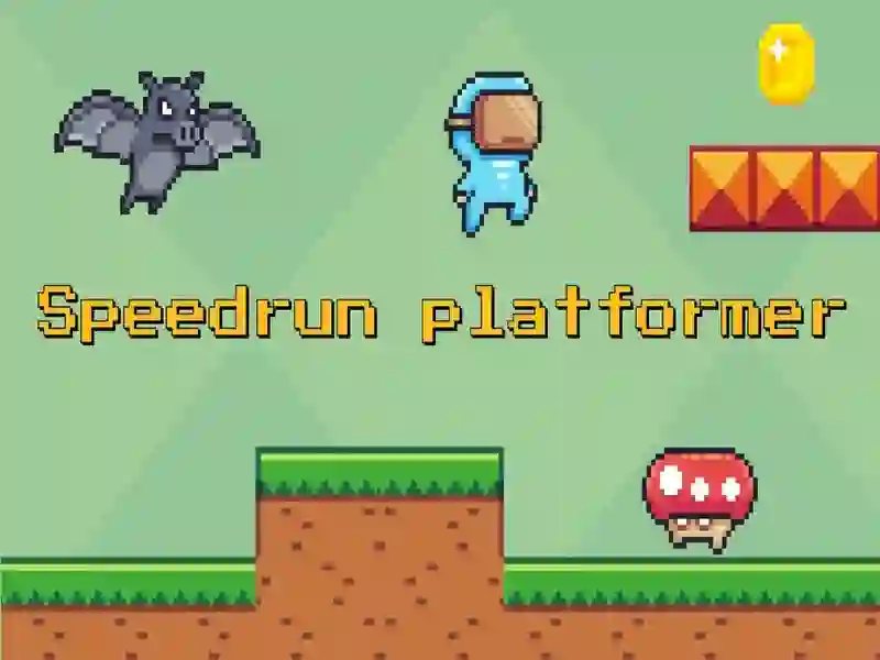 Spel Speedrun-plattformsspelare på nätet