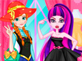 Spel Prinsessa mot Monster Flicka på nätet