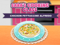 Spel Saras Matlagningsklass: Kyckling Fettuccine Alfredo på nätet