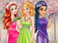 Spel Färger av vårprinsessklänningar på nätet