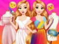 Spel Färgläggning av Prinsesskläder på nätet