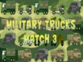 Spel Militära Lastbilar Match 3 på nätet