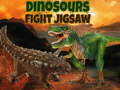 Spel Dinosaurier Kämpar Pussel på nätet