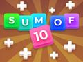 Spel Summa av 10: Förena Numrerade Kakel på nätet