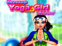Spel Makeover av Yoga-tjejen på nätet